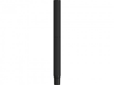 Ручка-роллер Mood R Gum soft-touch, черный