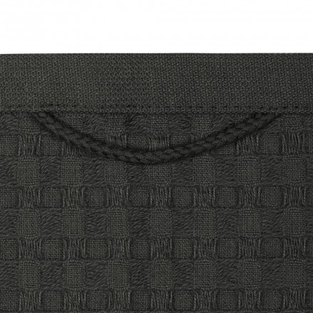 Полотенце вафельное Piquee, большое, серое