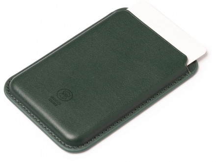 Магнитный картхолдер Cairo, темно-зеленый