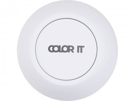 Термокружка Vacuum mug C1, soft touch, 370мл, белый