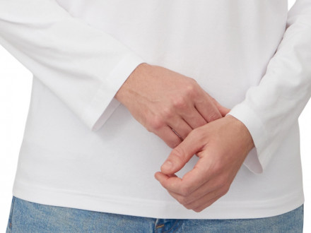 Лонгслив HD Fit мужской, белый