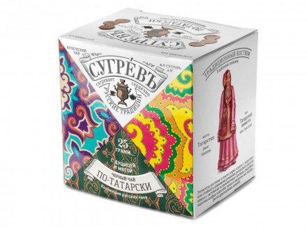 Черный чай СУГРЕВ По-Татарски, 25 г