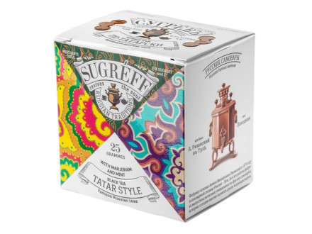 Черный чай СУГРЕВ По-Татарски, 25 г