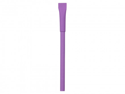 Ручка картонная с колпачком Recycled, фиолетовый (Р)