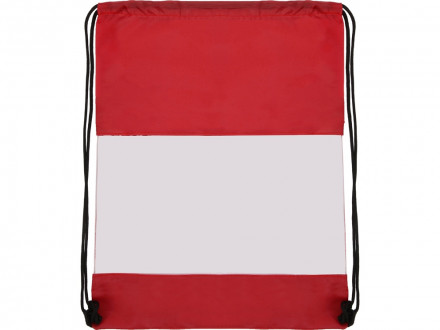 Плед в рюкзаке Кемпинг, красный