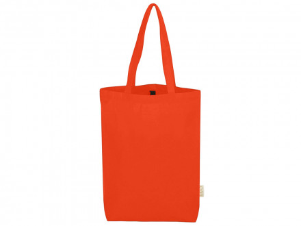 Сумка Fixy из переработанного хлопка с фиксирующей эластичной лентой, оранжевый