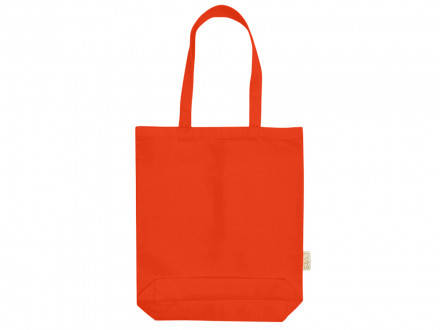 Сумка Fixy из переработанного хлопка с фиксирующей эластичной лентой, оранжевый