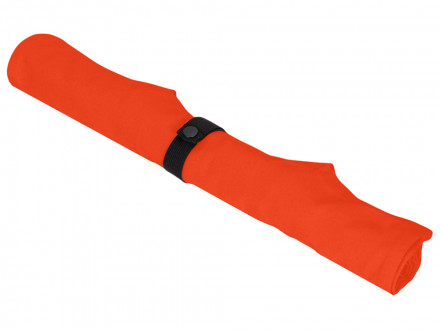 Сумка Fixy из переработанного хлопка с фиксирующей эластичной лентой, оранжевый