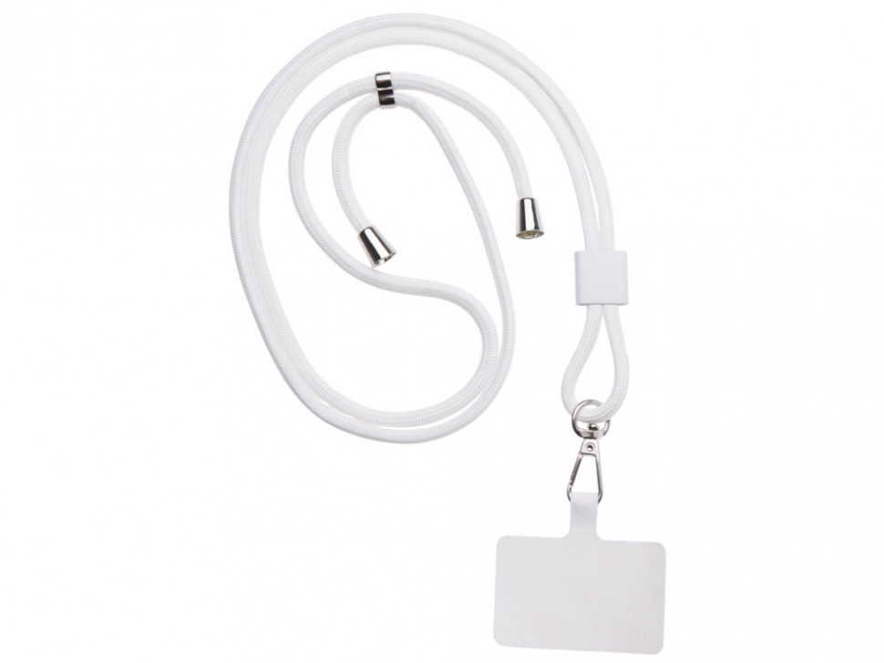 Ремешок на шею для телефона Риксо, белый