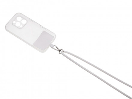 Ремешок на шею для телефона Риксо, белый