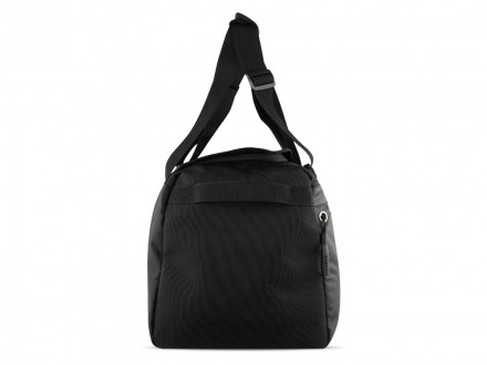 Сумка спортивная BUGATTI Blanc Delight, чёрная, нейлон RPET600D/тарпаулин/полиэстер, 47х23х28 см