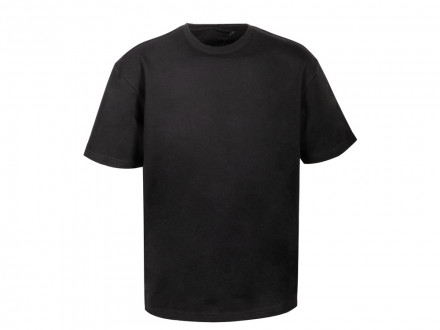 Футболка из френч терри Warsaw унисекс 220гр, черный