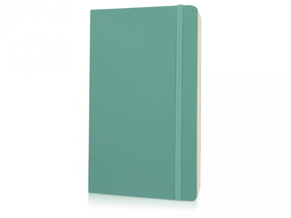 Записная книжка Moleskine Classic Soft (в линейку), Large (13х21см), морская волна
