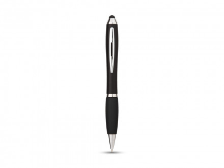 Ручка-стилус шариковая Nash со стилусом, черный, черные чернила