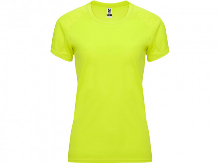 Футболка Bahrain женская, неоновый желтый