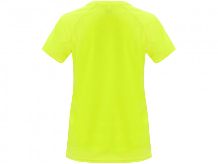 Футболка Bahrain женская, неоновый желтый