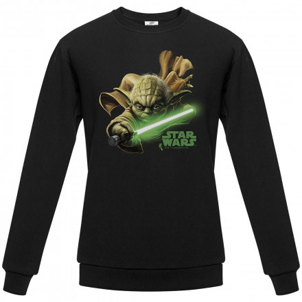 Свитшот «Мастер-джедай», черный