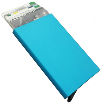 Футляр для пластиковых карт Motion, голубой