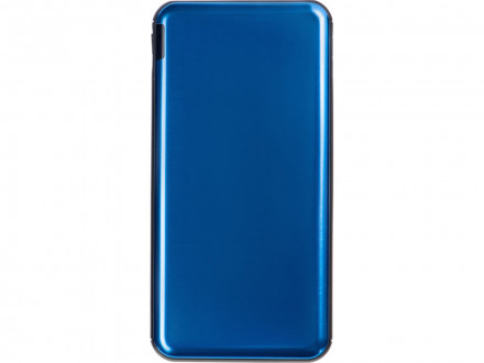 Внешний аккумулятор Forge v.2 металл, 10000mah, синий