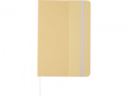 Nelida блокнот формата А5 в твердой обложке из переработанного картона - Лиловый