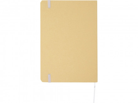 Nelida блокнот формата А5 в твердой обложке из переработанного картона - Лиловый