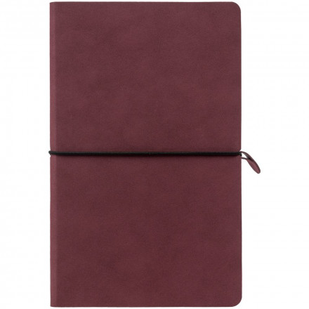 Ежедневник Nubuk, недатированный, бордовый