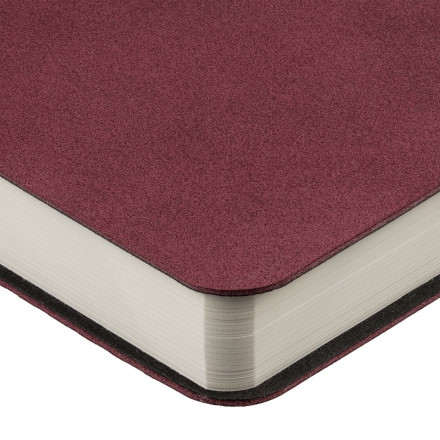 Ежедневник Nubuk, недатированный, бордовый