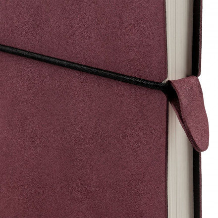 Ежедневник Nubuk, недатированный, бордовый