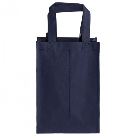 Сумка для двух бутылок «Венето», синяя