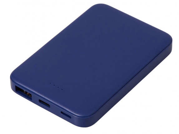 Внешний аккумулятор Simp, 5000 мАч, темно-синий