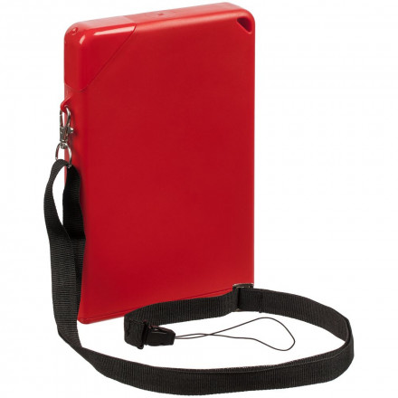 Бутылка для воды Flatbed, красная