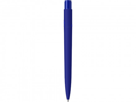 Шариковая ручка RECYCLED PET PEN PRO K transparent GUM soft-touch, синий