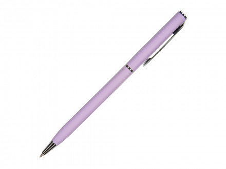 Ручка шариковая автоматическая BrunoVisconti® PALERMO цвет корпуса сиреневый, soft-touch, 0.7 мм