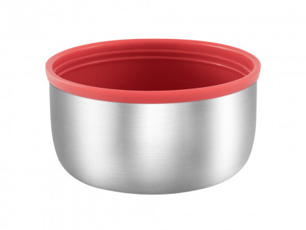 Термос для еды Relaxika 301 в чехле, 500 мл, стальной