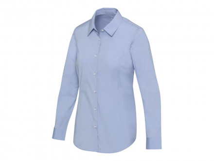 Carnelian женская рубашка из поплина - Голубой