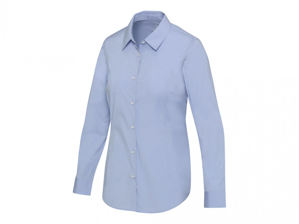 Carnelian женская рубашка из поплина - Голубой