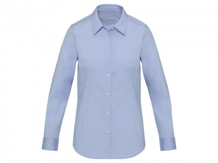 Carnelian женская рубашка из поплина - Голубой