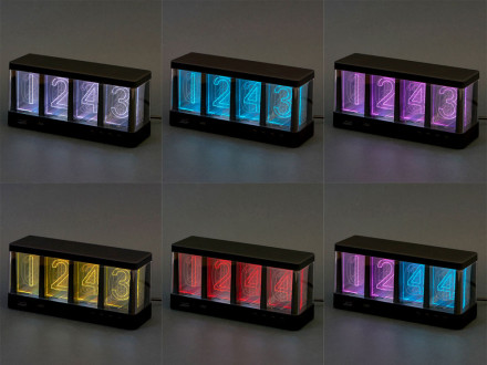 Часы с беспроводной зарядкой Cyber, 10 Вт