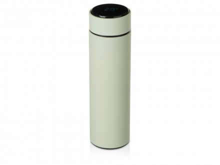 Вакуумный термос Module X с индикатором температуры, 500 мл, тубус, оливковый