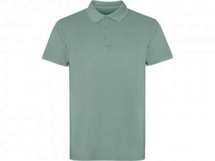 Рубашка поло Cobain унисекс, сине-зеленый выстиранный