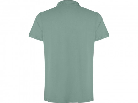 Рубашка поло Cobain унисекс, сине-зеленый выстиранный