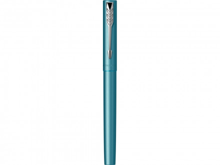 Ручка-роллер Parker Vector XL Teal CT, цвет чернил black, стержень: F, в подарочной упаковке.