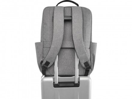 Рюкзак для ноутбука Libra 15 GRS из переработанного материала, 15 л, серый яркий