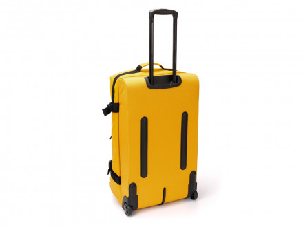 Сумка на колесах TORBER MOBI, желтый, полиэстер 900D с PU покрытием, 70 х 41 х 28,5 см, 81 л