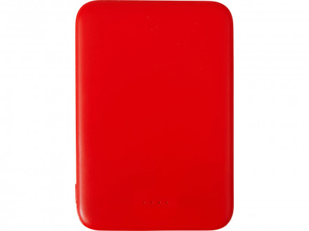 Внешний аккумулятор Simp, 5000 мАч, красный