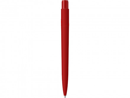 Шариковая ручка RECYCLED PET PEN PRO K transparent GUM soft-touch, красный