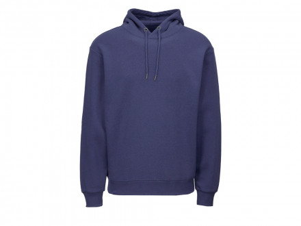 Толстовка с капюшоном оверсайз Lisbon унисекс, темно-синий