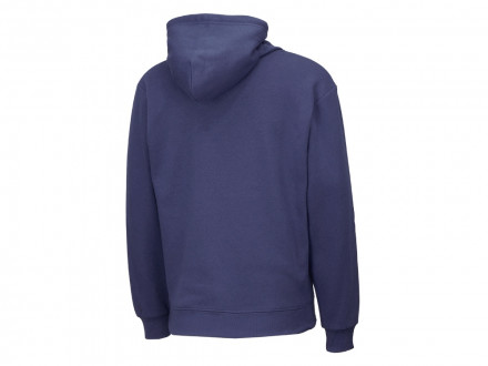 Толстовка с капюшоном оверсайз Lisbon унисекс, темно-синий