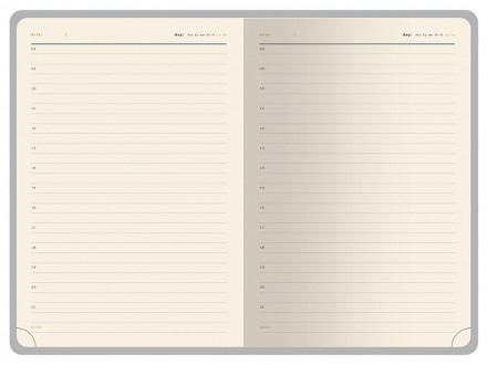 Ежедневник недатированный А5 Parliament, бордовый