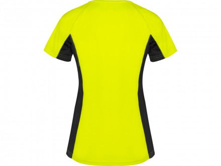 Футболка Shanghai женская, неоновый желтый/черный